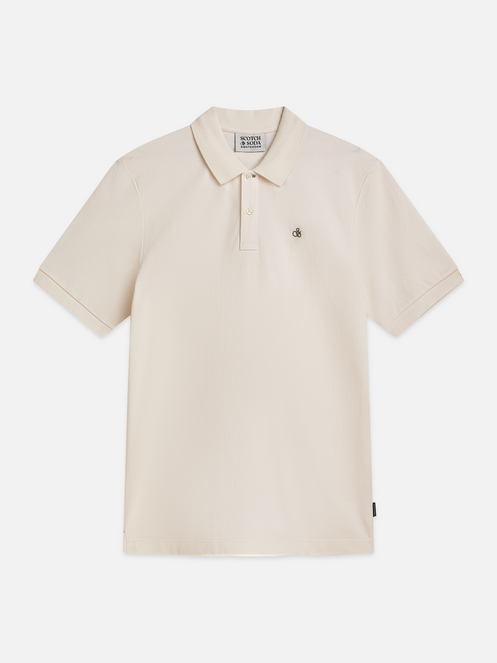 Seasonal Essentials pique chest logo polo