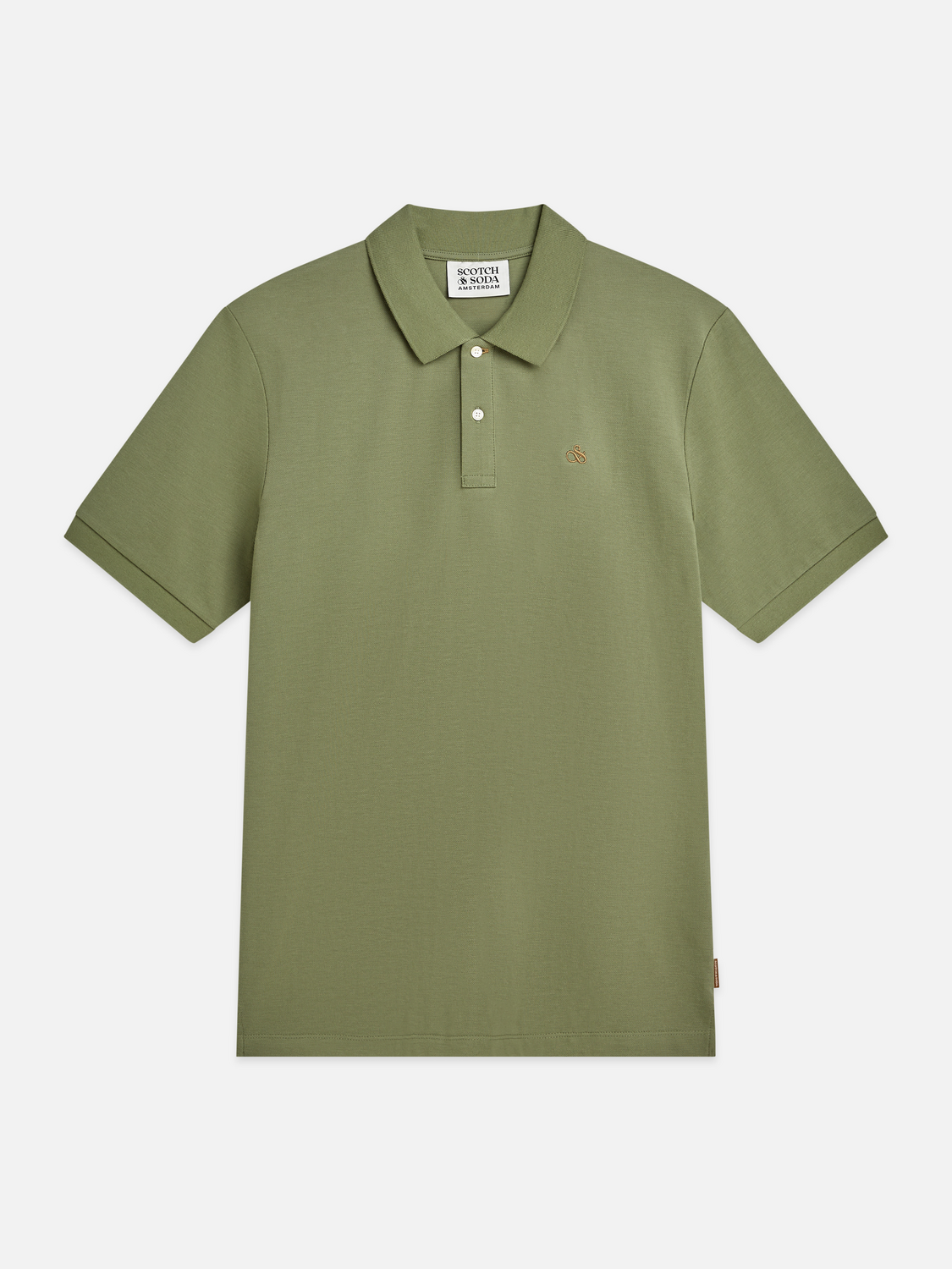 Seasonal Essentials pique logo polo