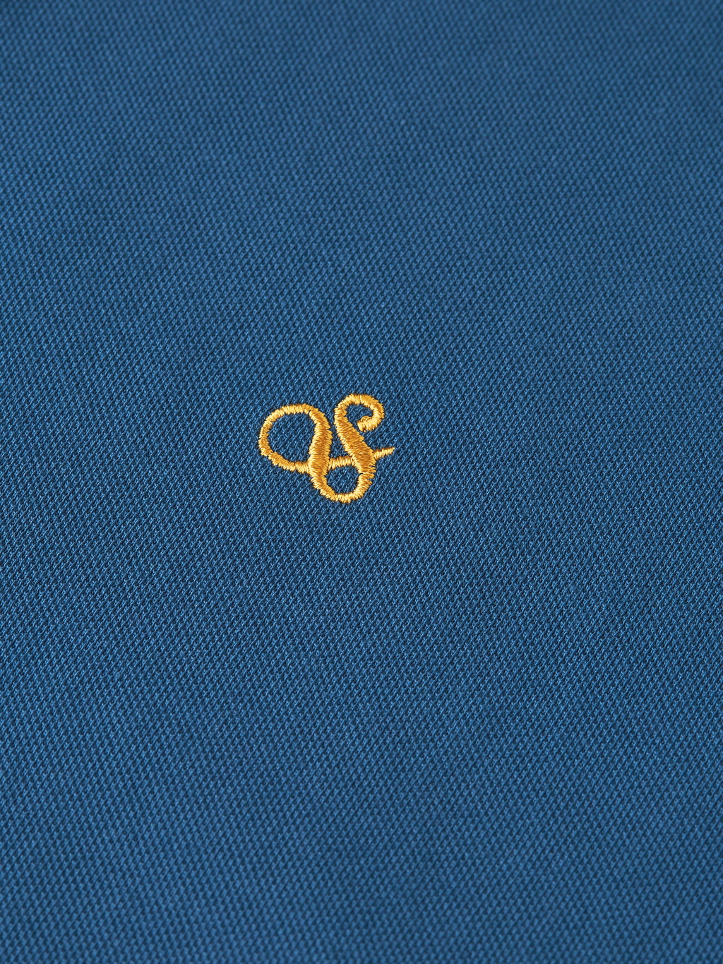 Seasonal Essentials pique chest logo polo