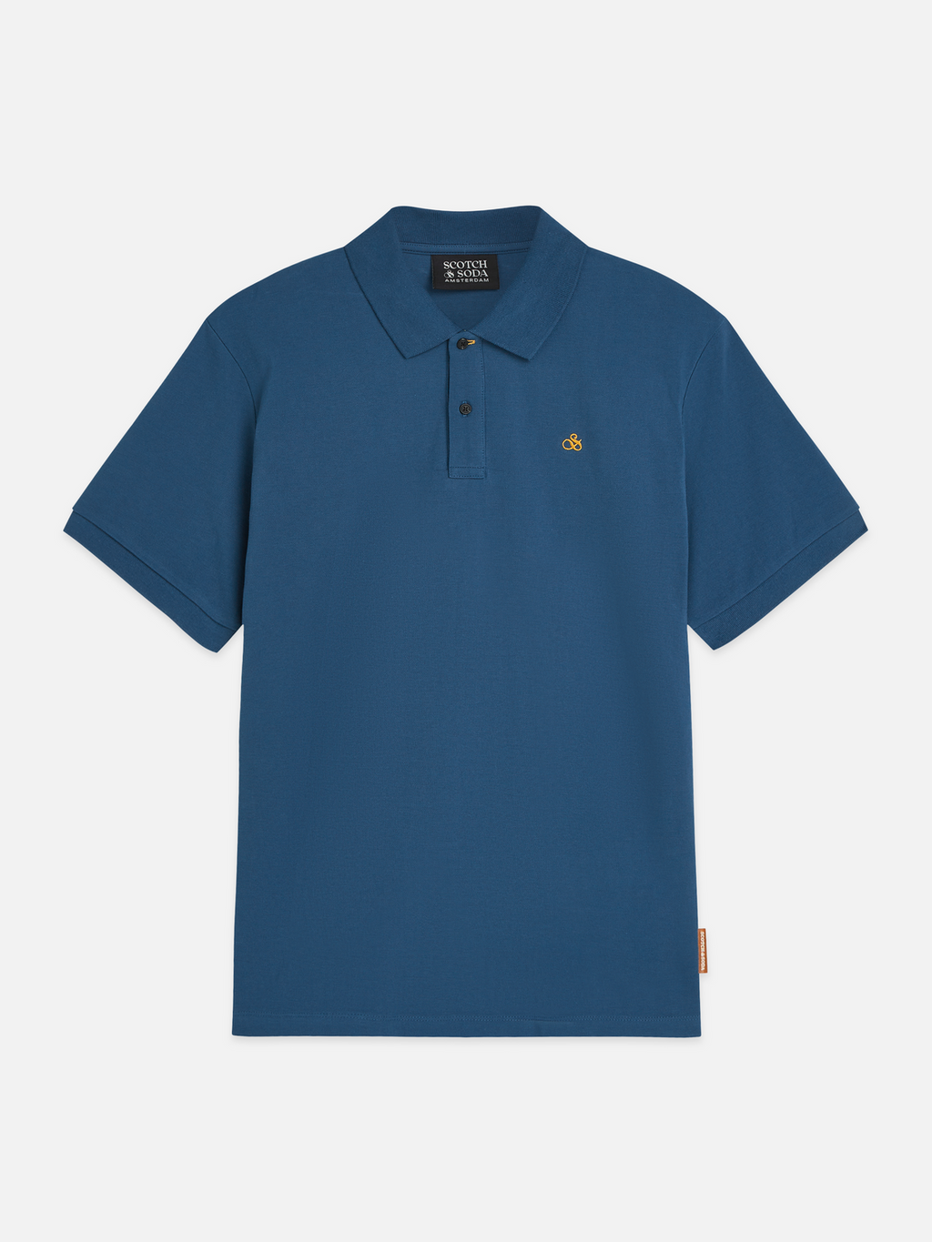 Seasonal Essentials pique chest logo polo