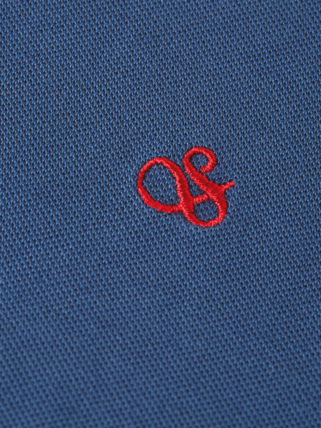 Pique garment dyed relaxed polo