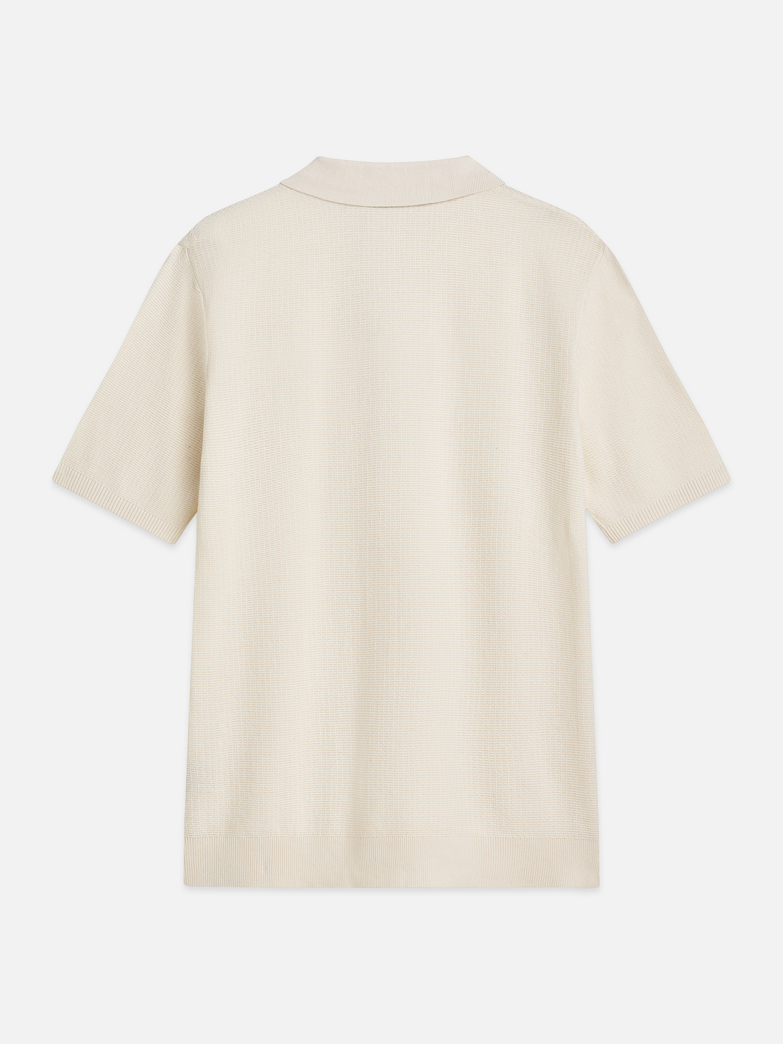 Seasonal Essentials structured knitted polo
