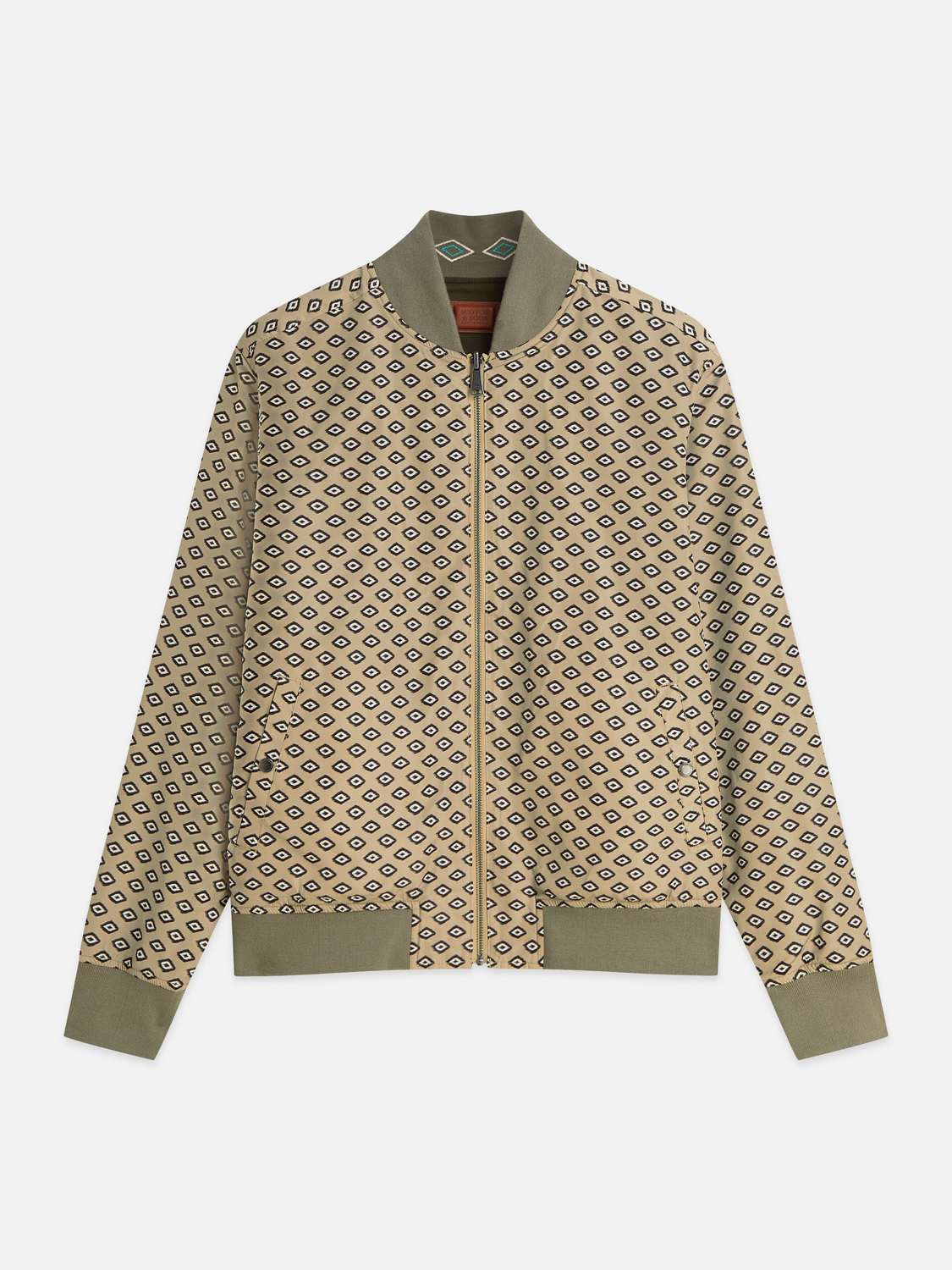 Reversible Cotton Bomber Jacket