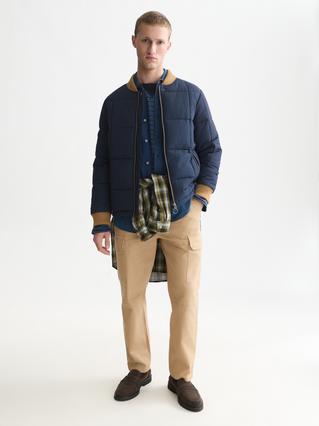 Padded Nylon Puffer Jacket