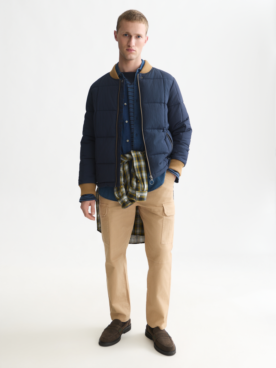 Padded Nylon Puffer Jacket