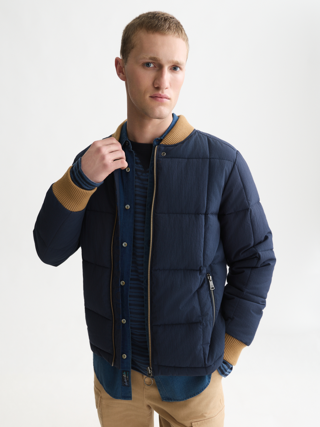 Padded Nylon Puffer Jacket