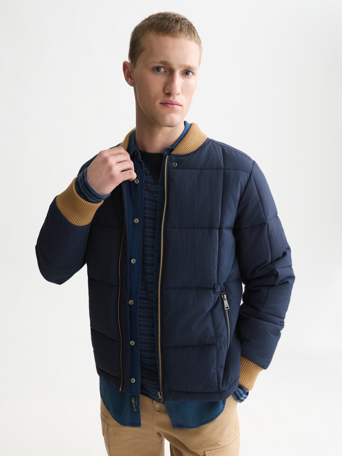 Padded Nylon Puffer Jacket