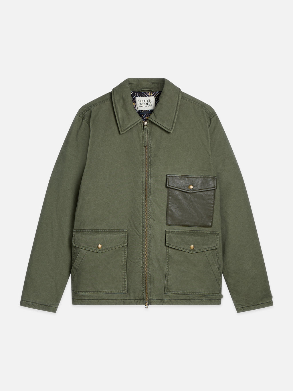Padded Canvas Work Jacket