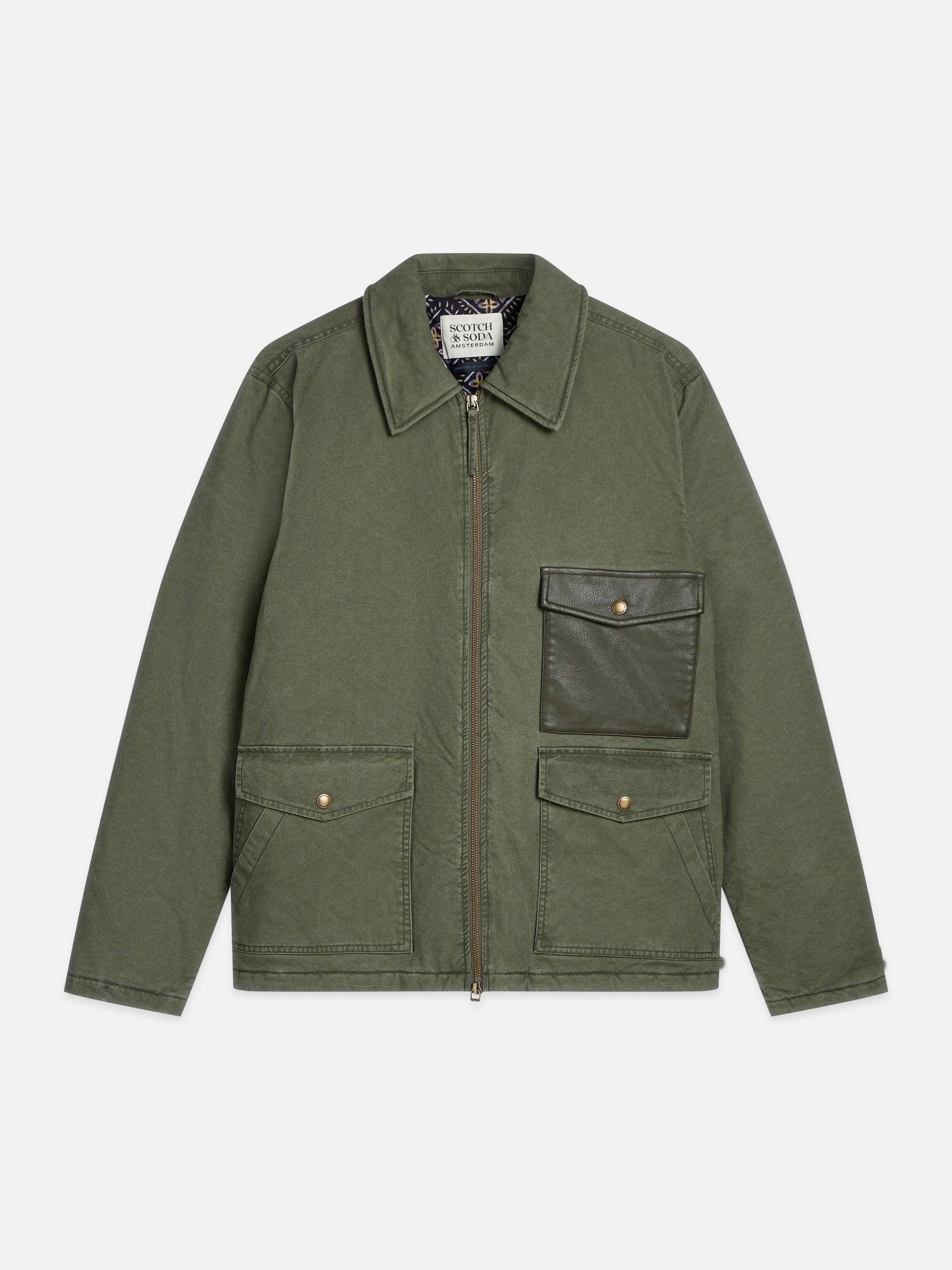 Padded Canvas Work Jacket