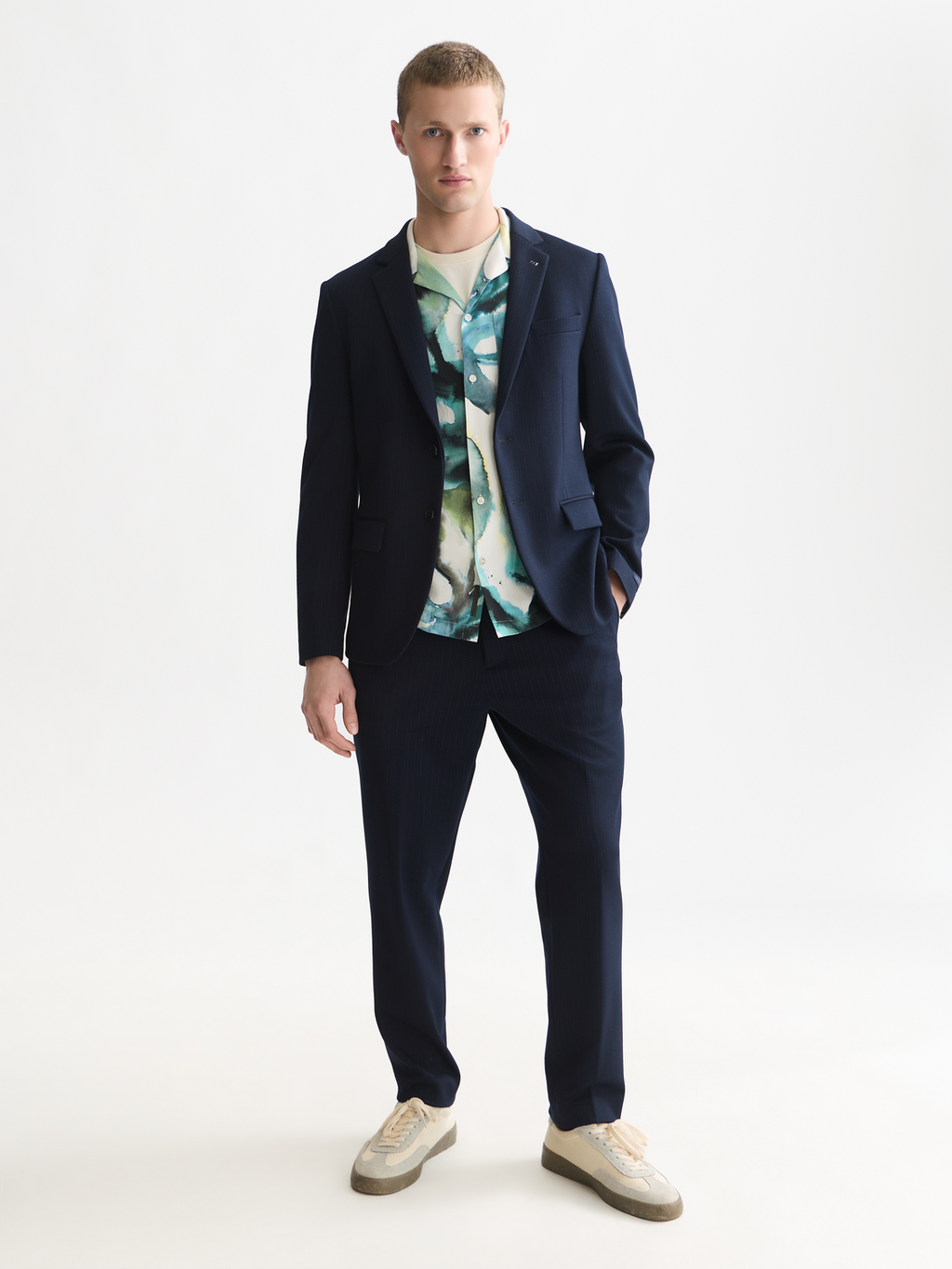 The Miles Jersey Blazer