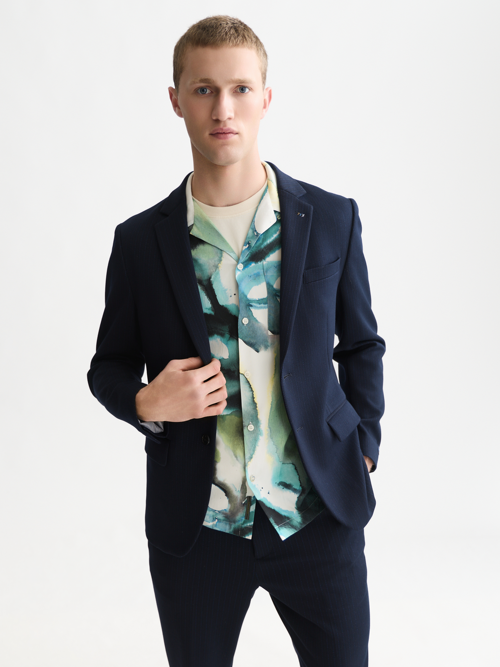 The Miles Jersey Blazer