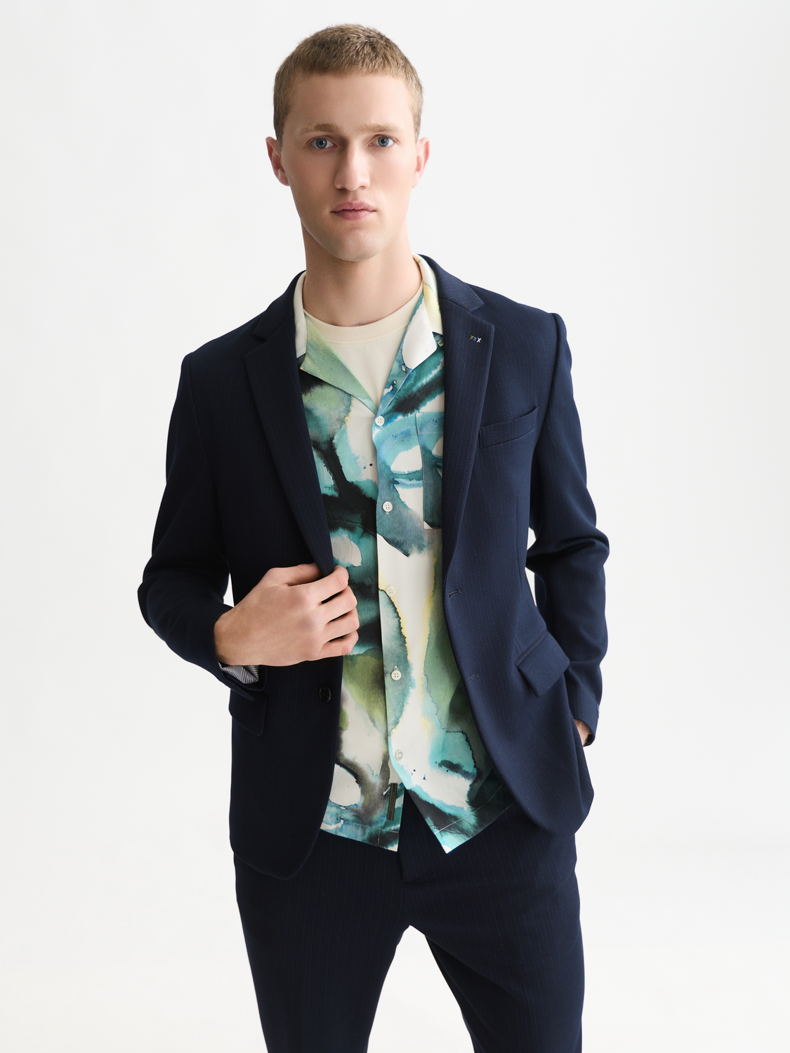 The Miles Jersey Blazer
