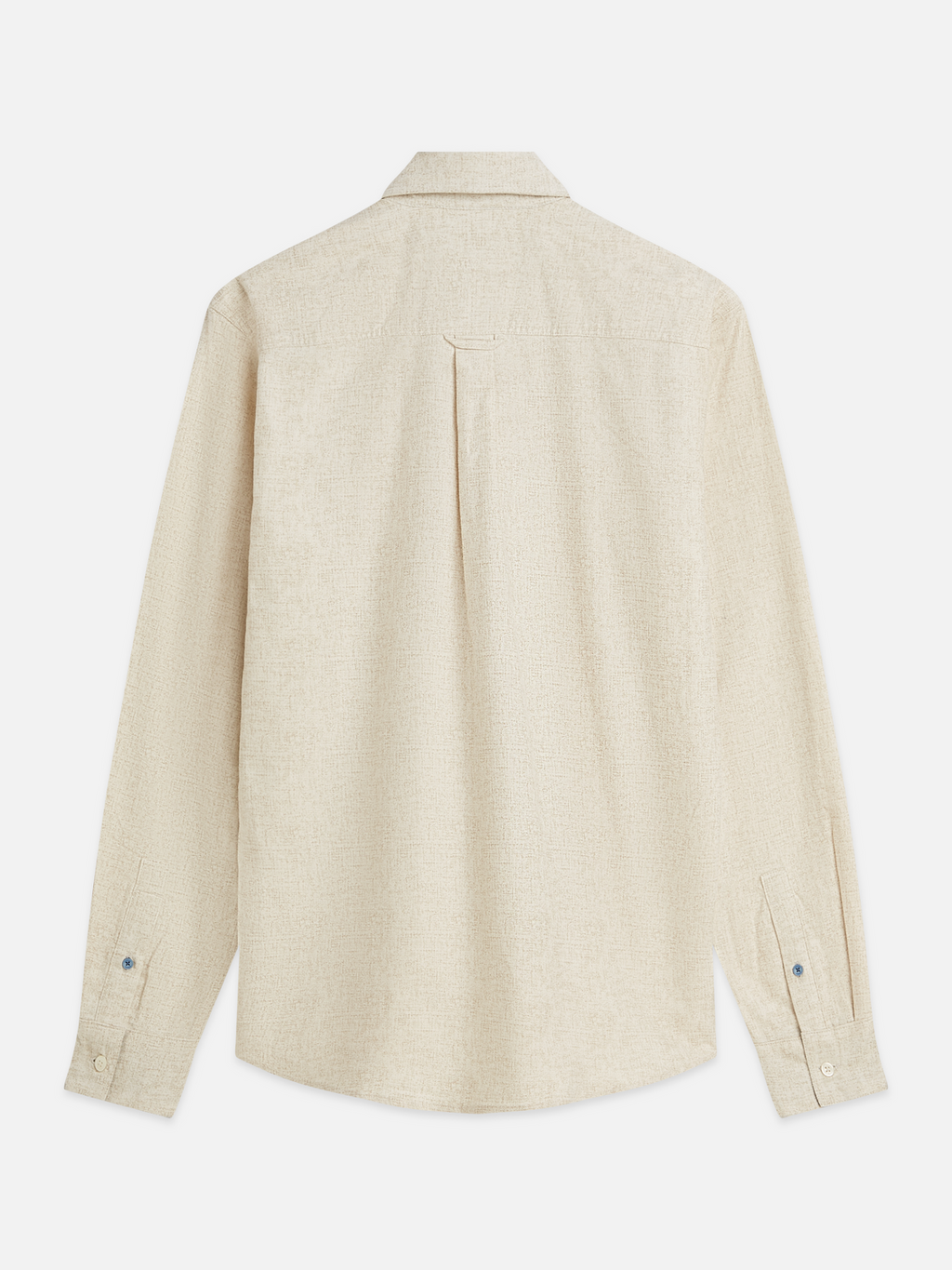 Melange Cotton Relaxed Shirt
