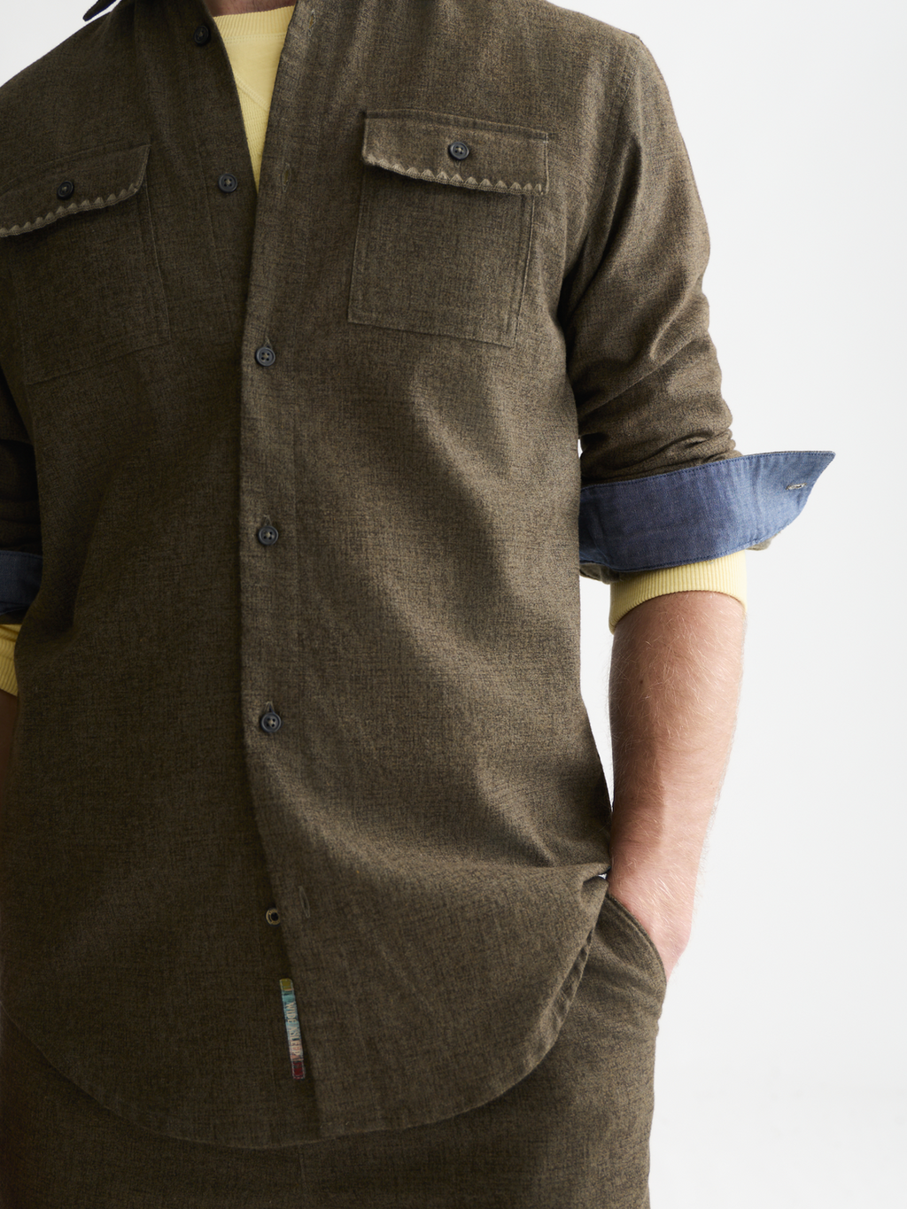 Melange shirt