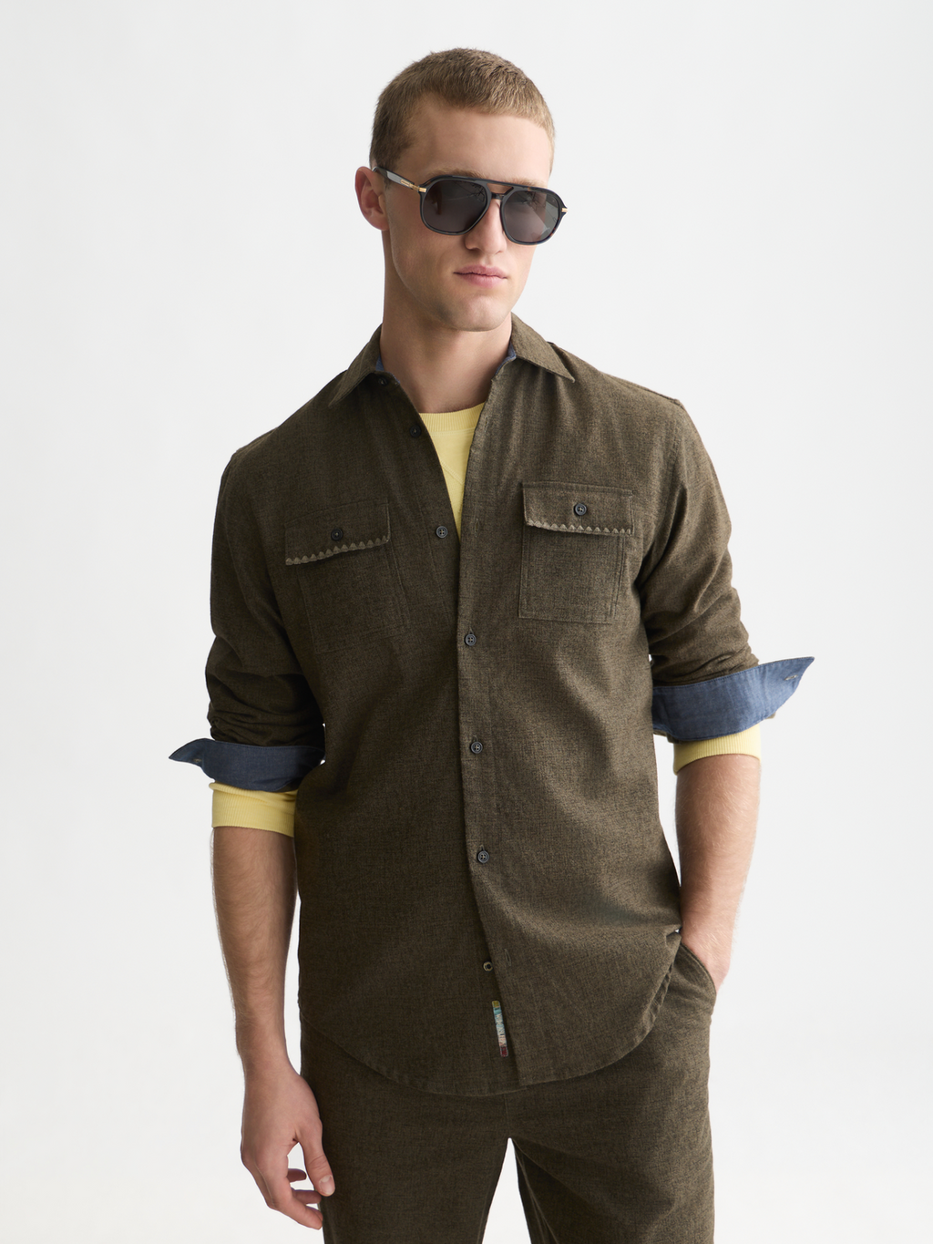 Melange shirt