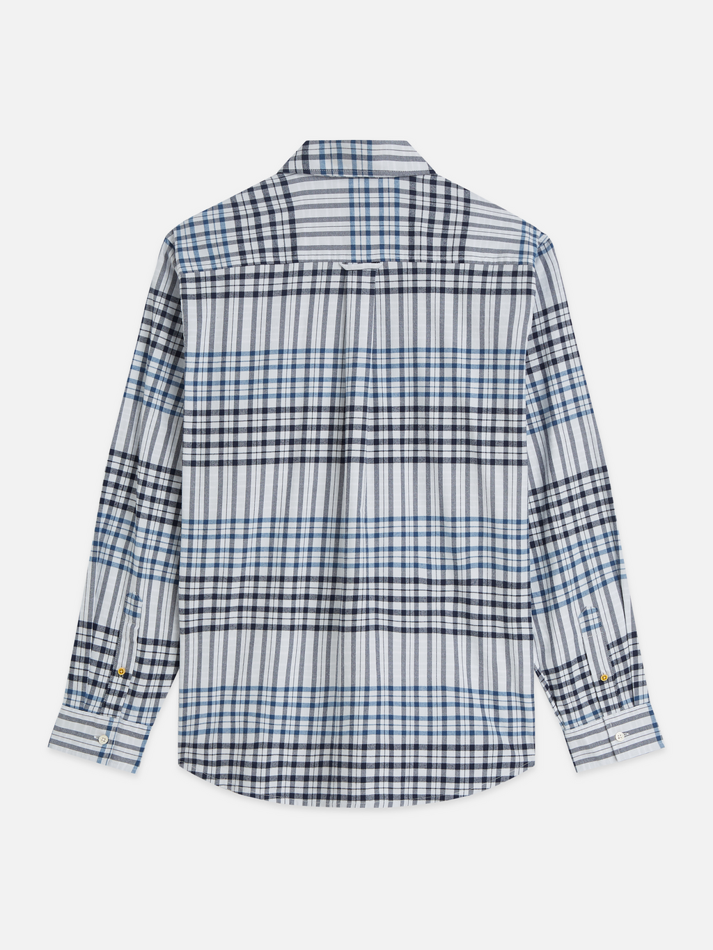 Cotton Flannel Check Relaxed Shirt
