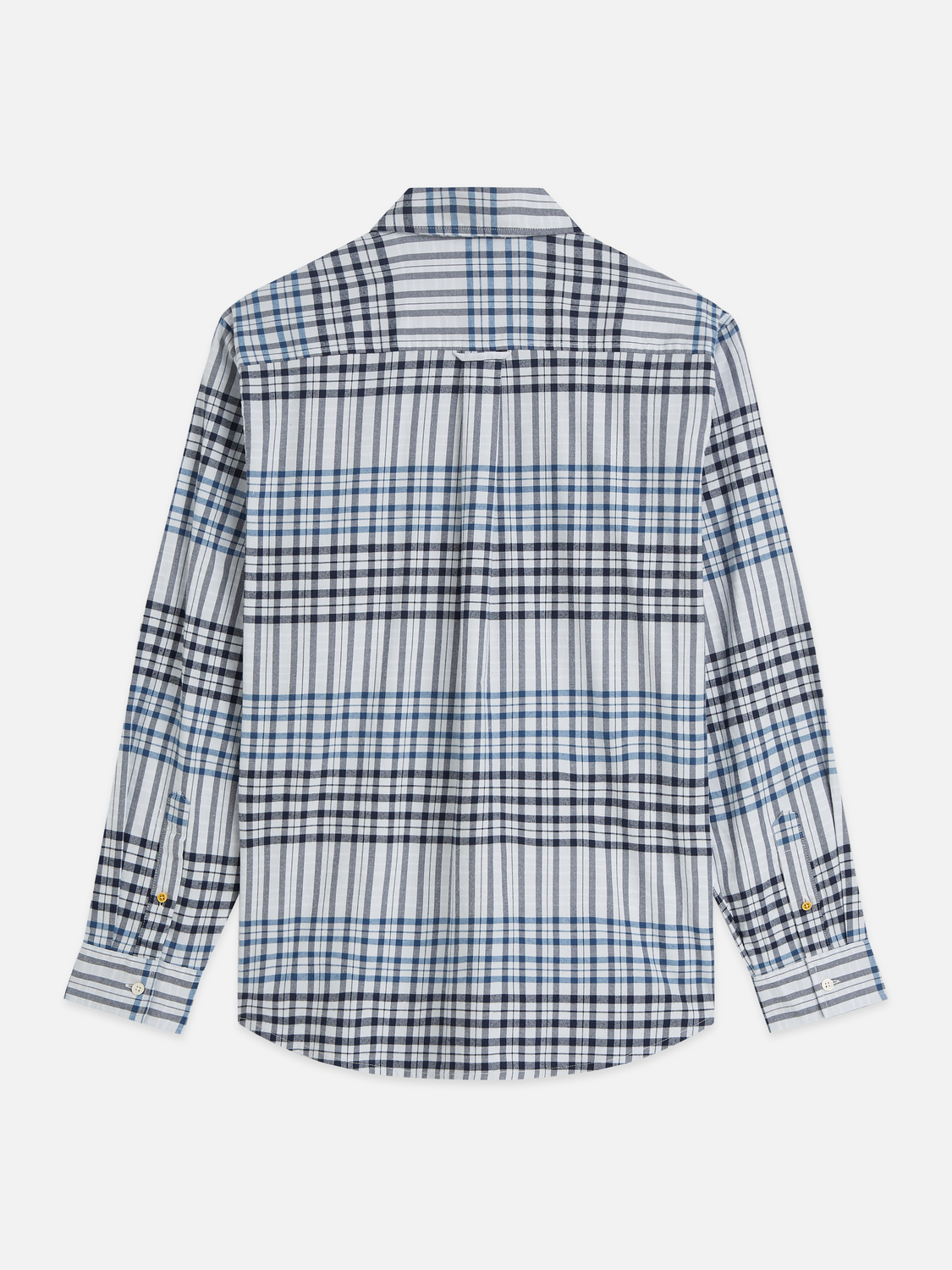 Cotton Flannel Check Relaxed Shirt
