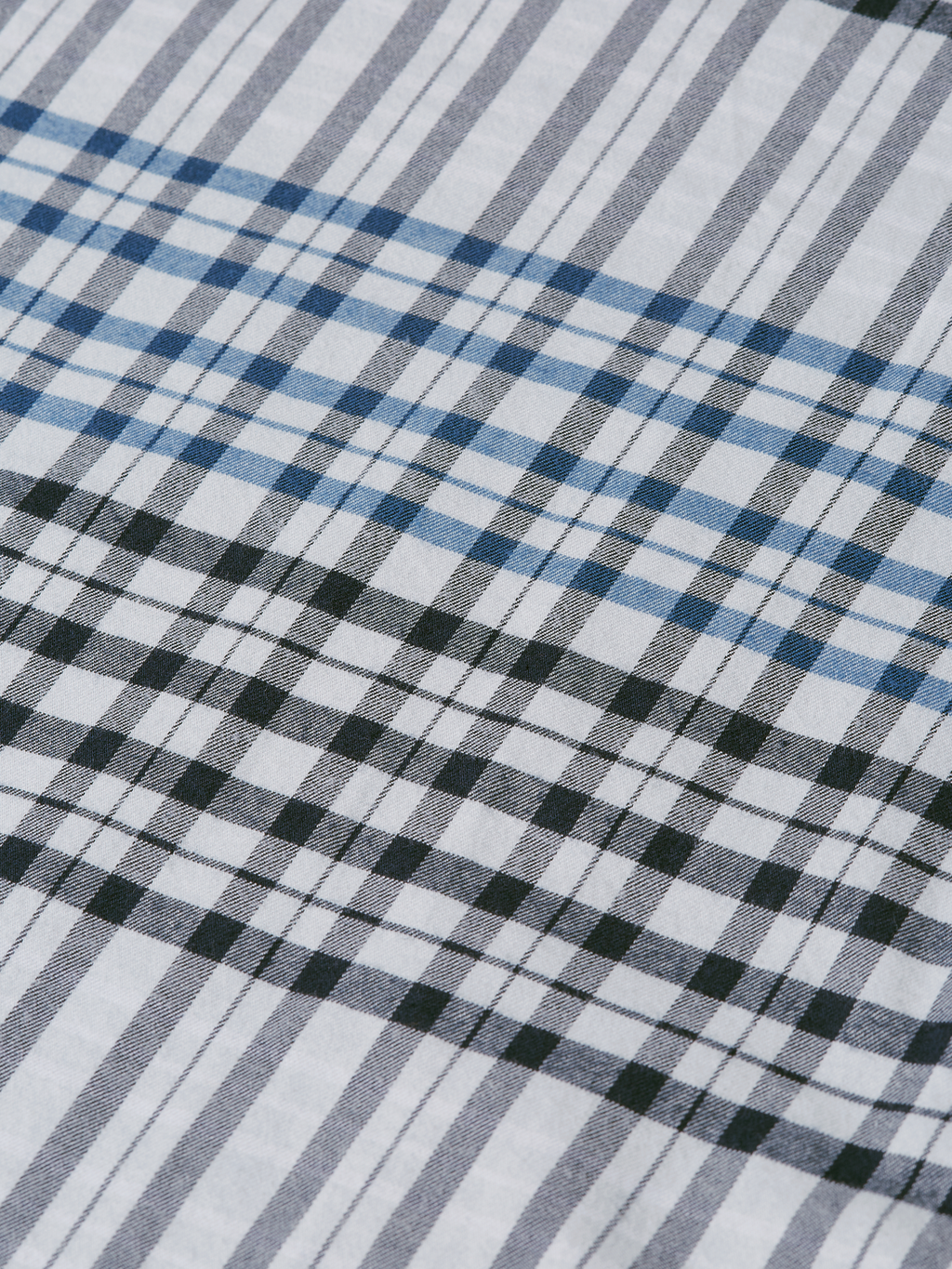 Cotton Flannel Check Relaxed Shirt