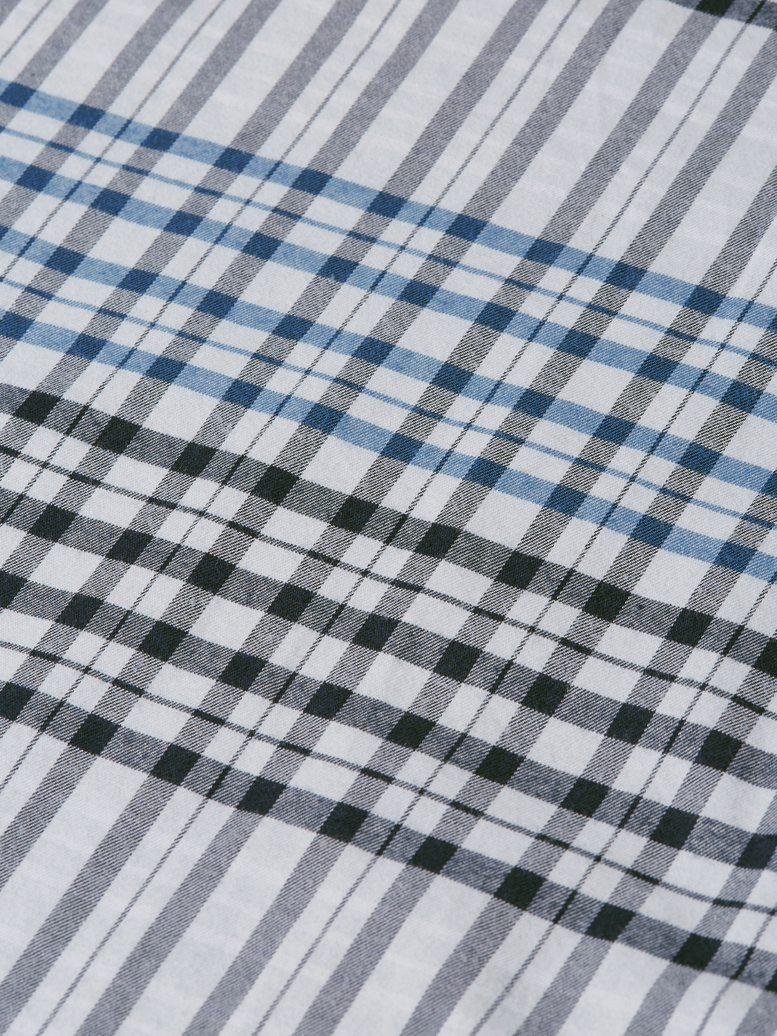 Cotton Flannel Check Relaxed Shirt