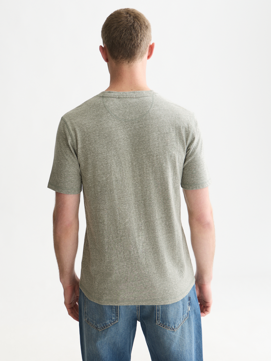 Melange Cotton T-Shirt