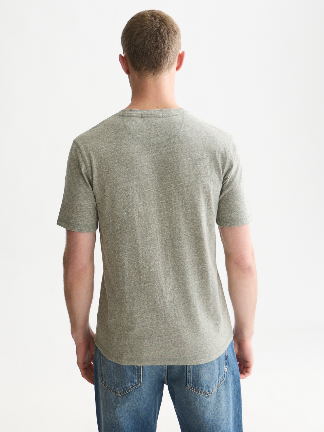 Melange Cotton T-Shirt