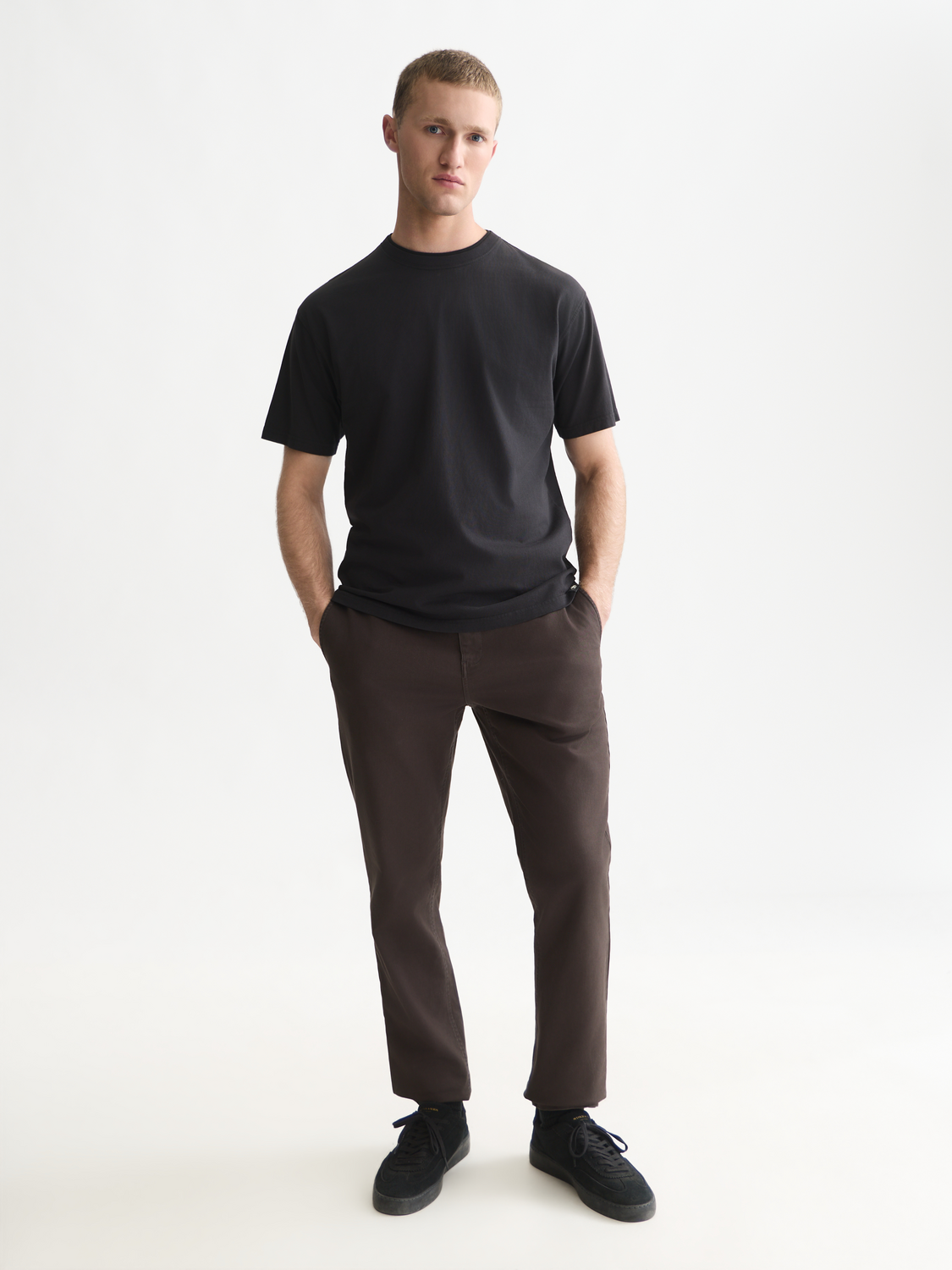 3 Crosses relaxed garment-dyed T-shirt