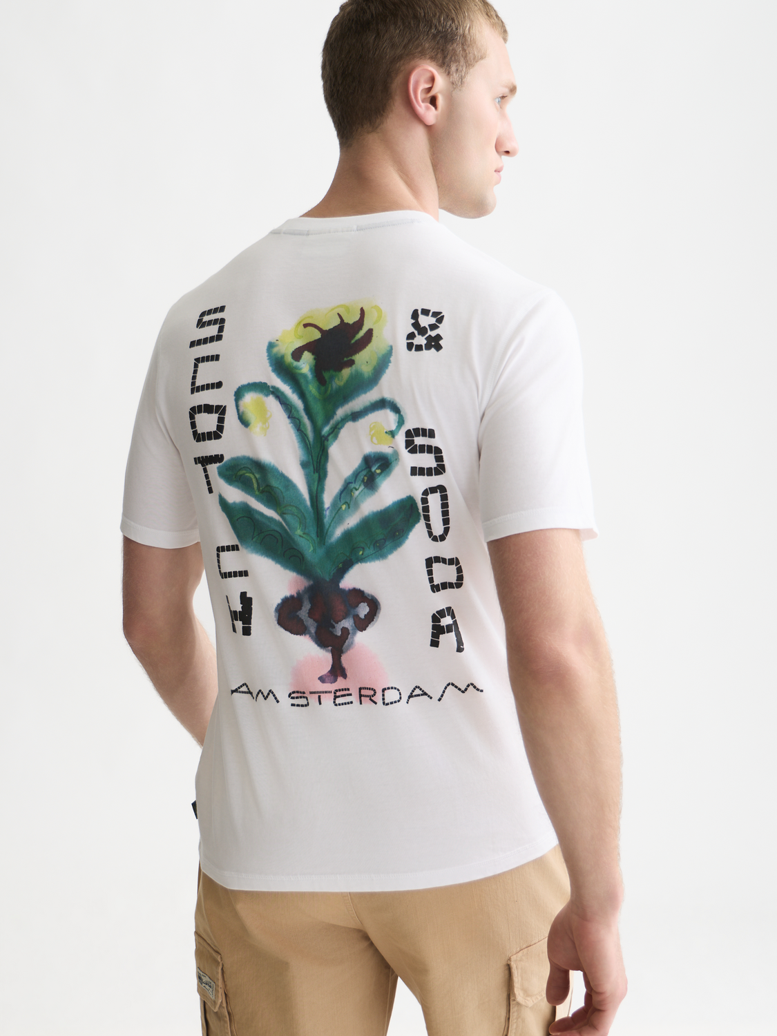 Printed Artwork Cotton T-Shirt