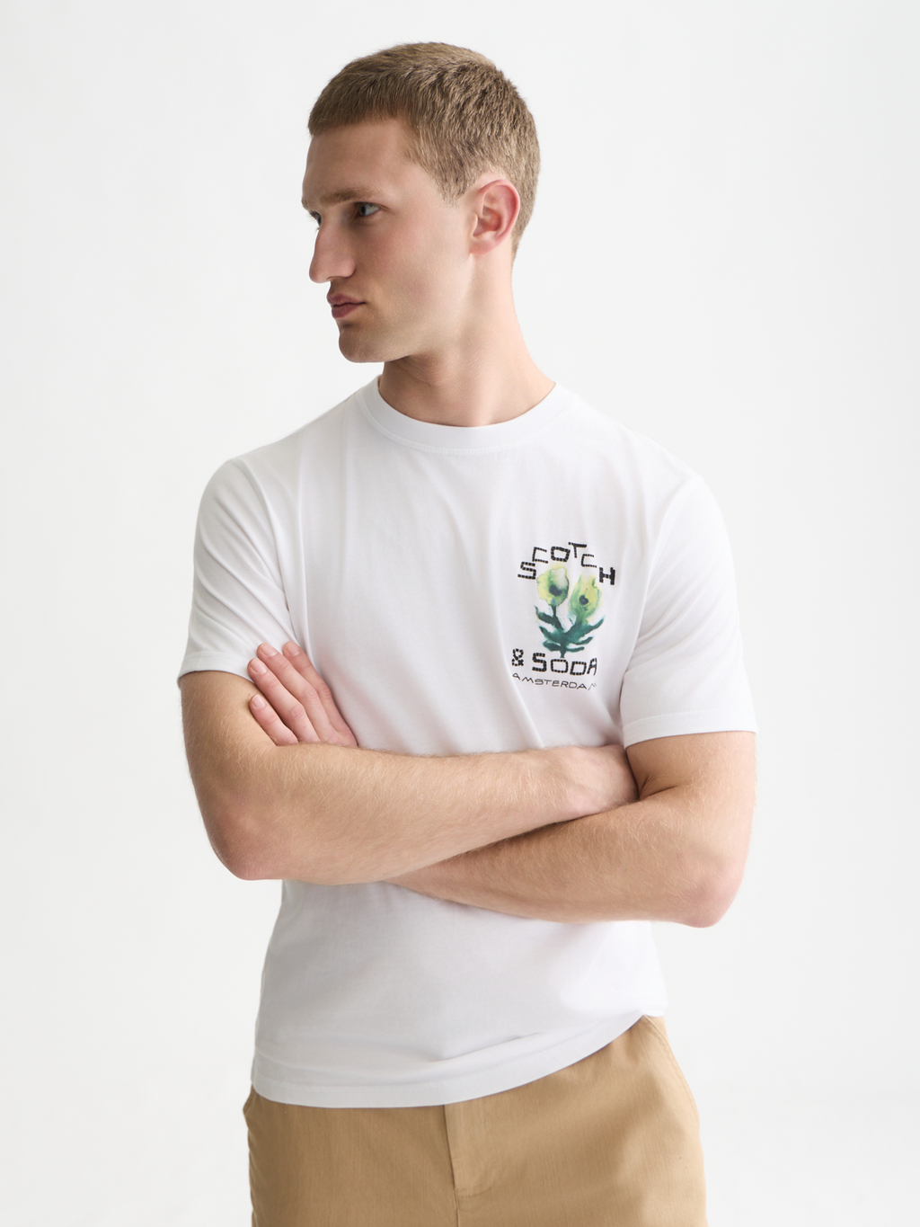 Printed Artwork Cotton T-Shirt