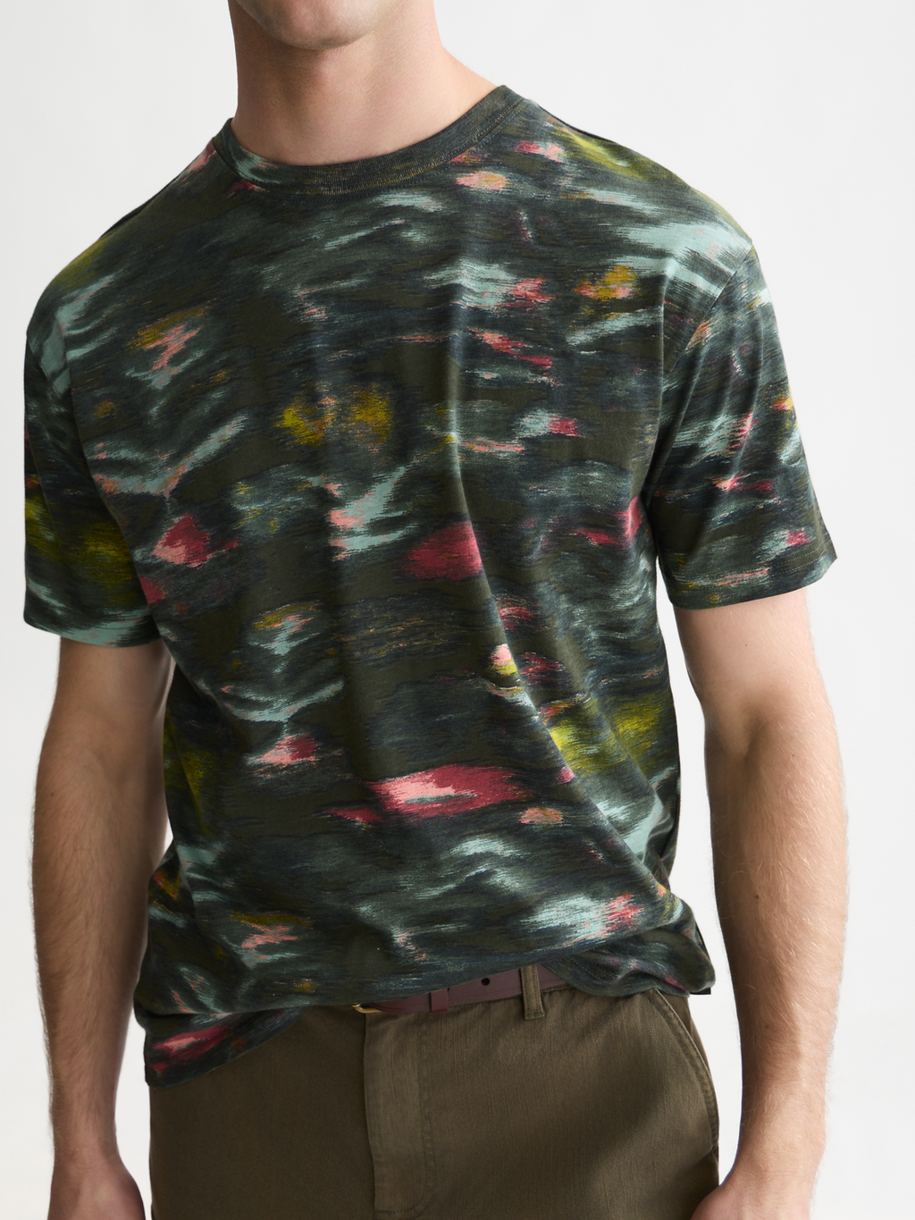 Printed Artwork Organic Cotton Relaxed T-Shirt