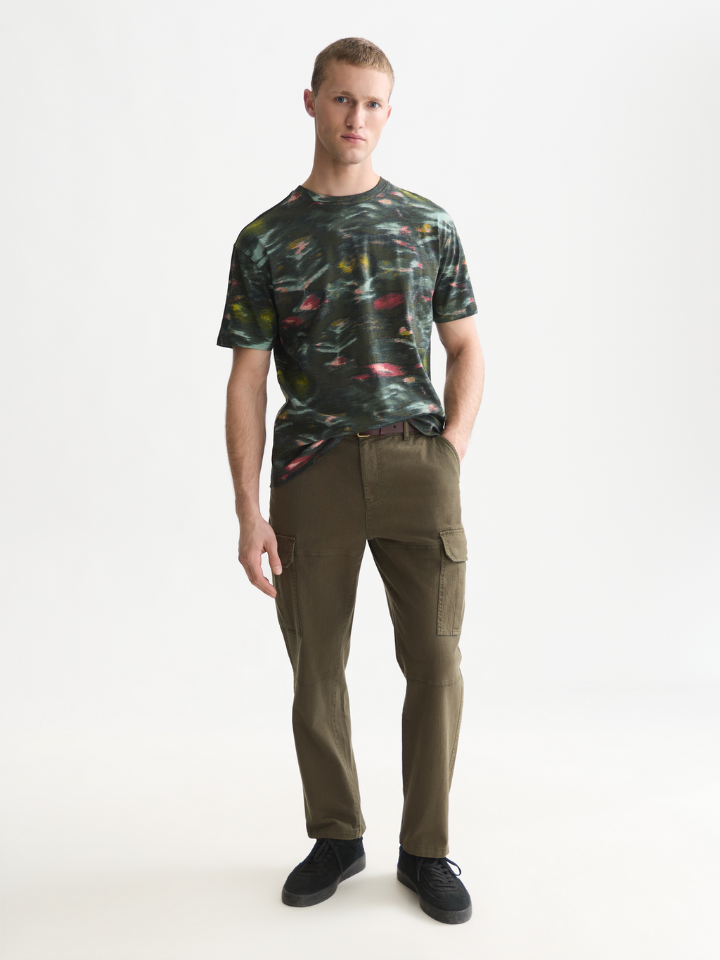 Printed Artwork Organic Cotton Relaxed T-Shirt