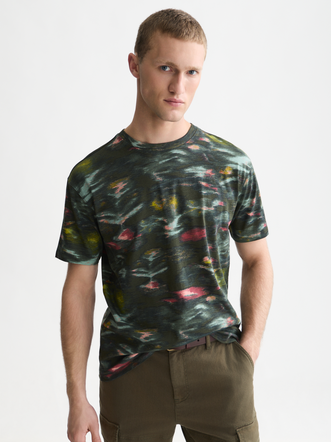 Printed Artwork Organic Cotton Relaxed T-Shirt
