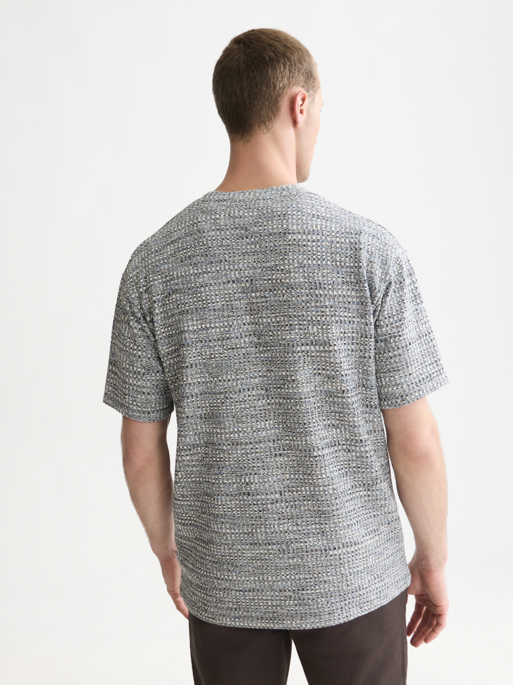Jacquard relaxed T-shirt