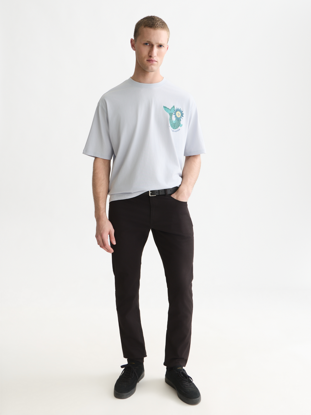 Artwork loose T-shirt
