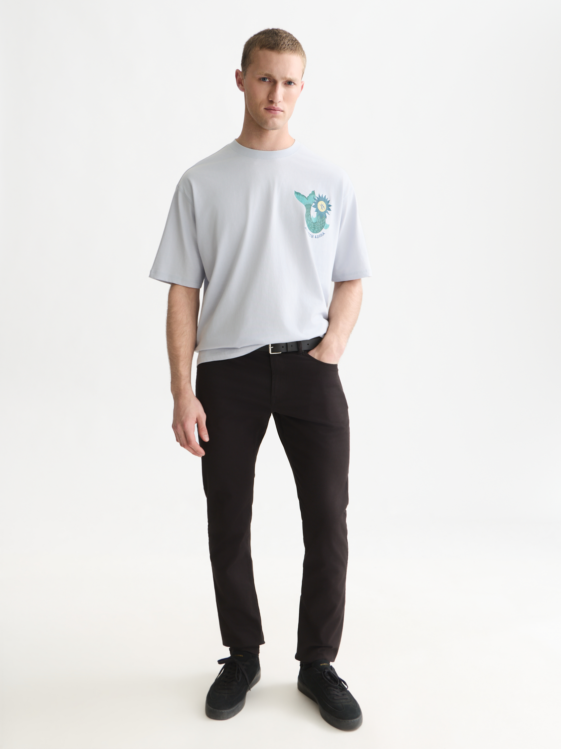 Artwork loose T-shirt