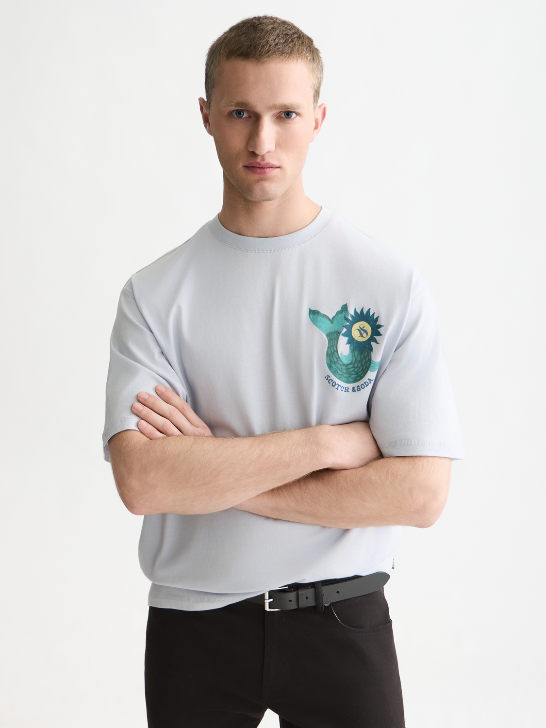 Artwork loose T-shirt