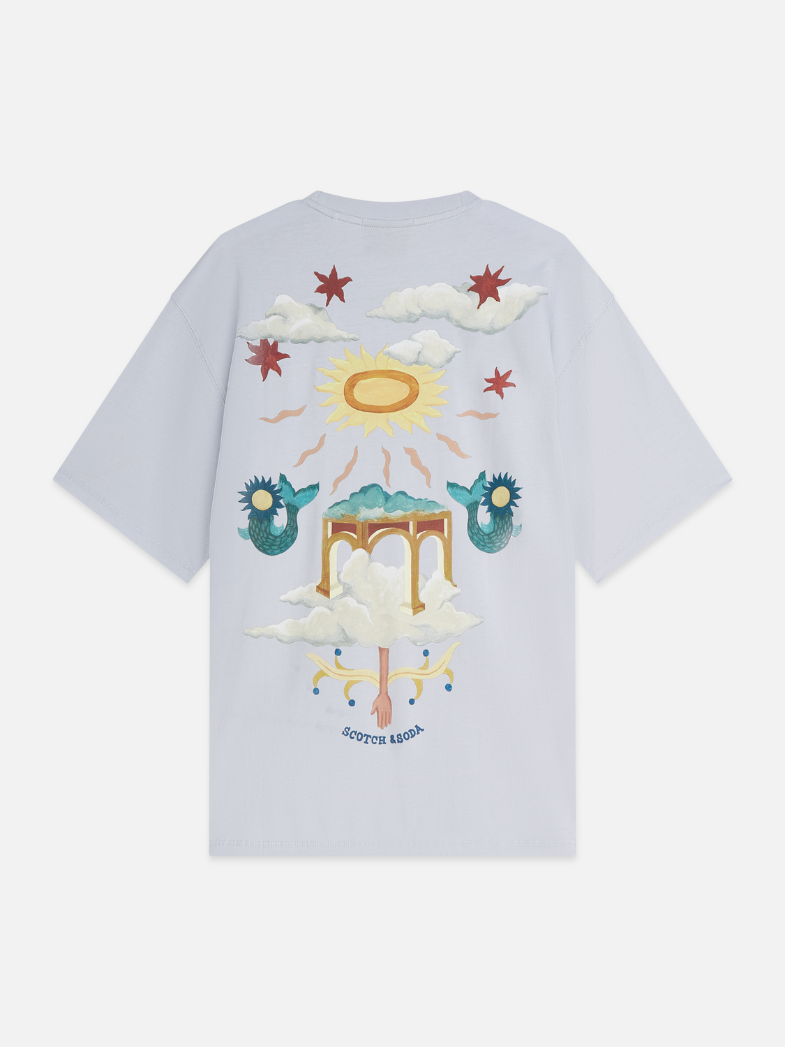 Artwork loose T-shirt