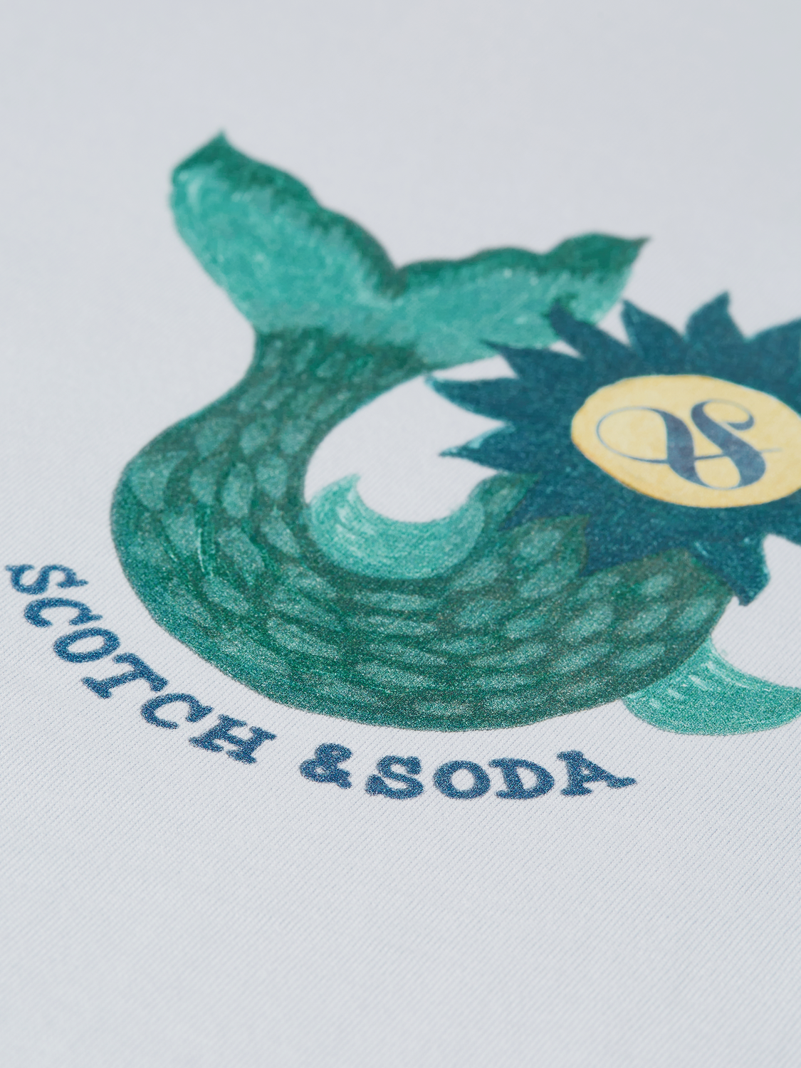 Artwork loose T-shirt