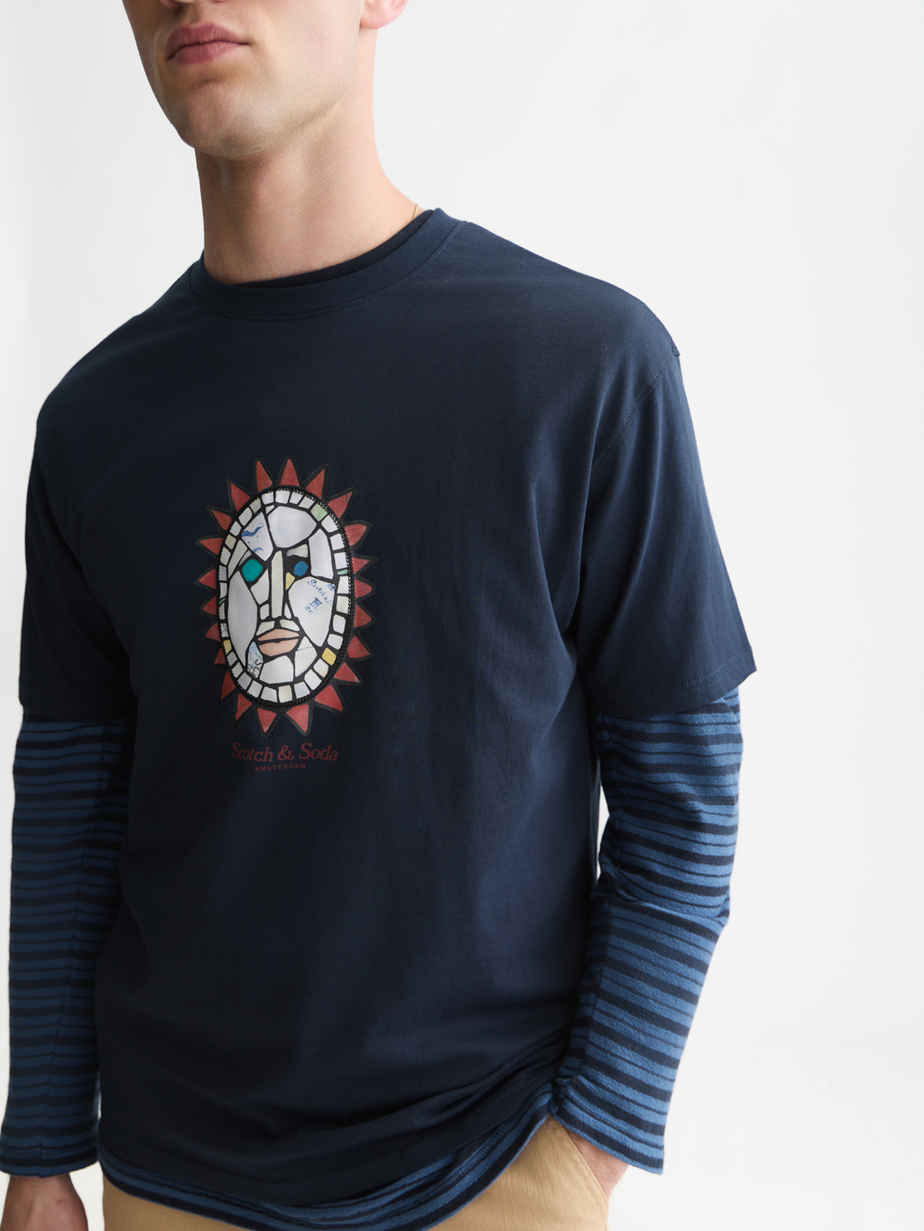 Artwork relaxed T-shirt