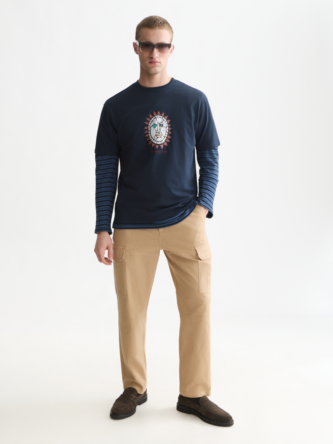 Artwork relaxed T-shirt