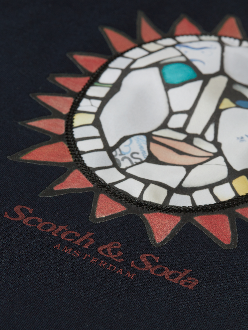 Artwork relaxed T-shirt