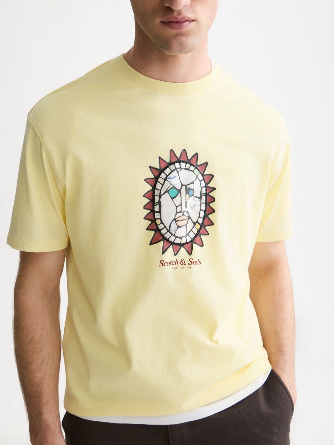 Artwork relaxed T-shirt
