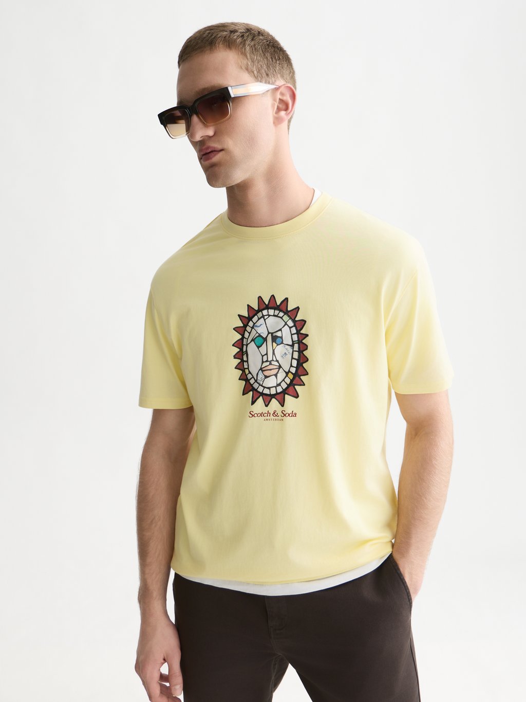 Artwork relaxed T-shirt