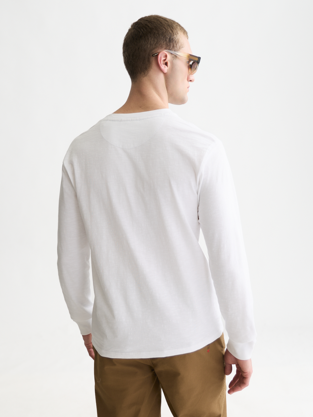 Slub Cotton Henley T-Shirt