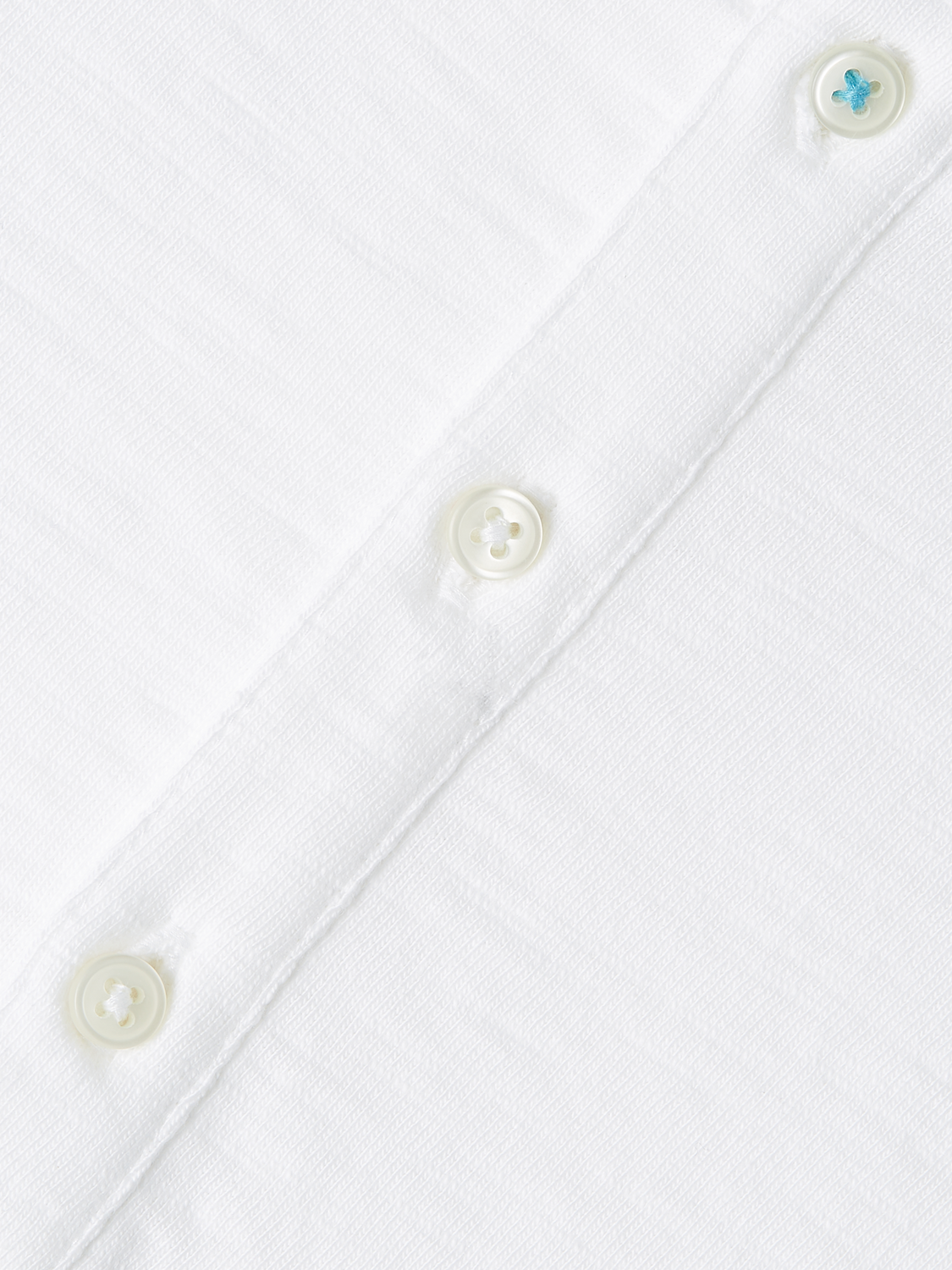 Slub Cotton Henley T-Shirt