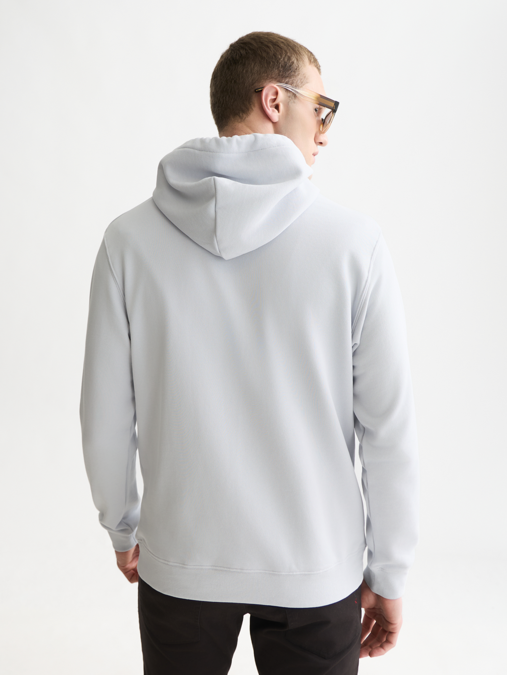 Logo badge hoodie
