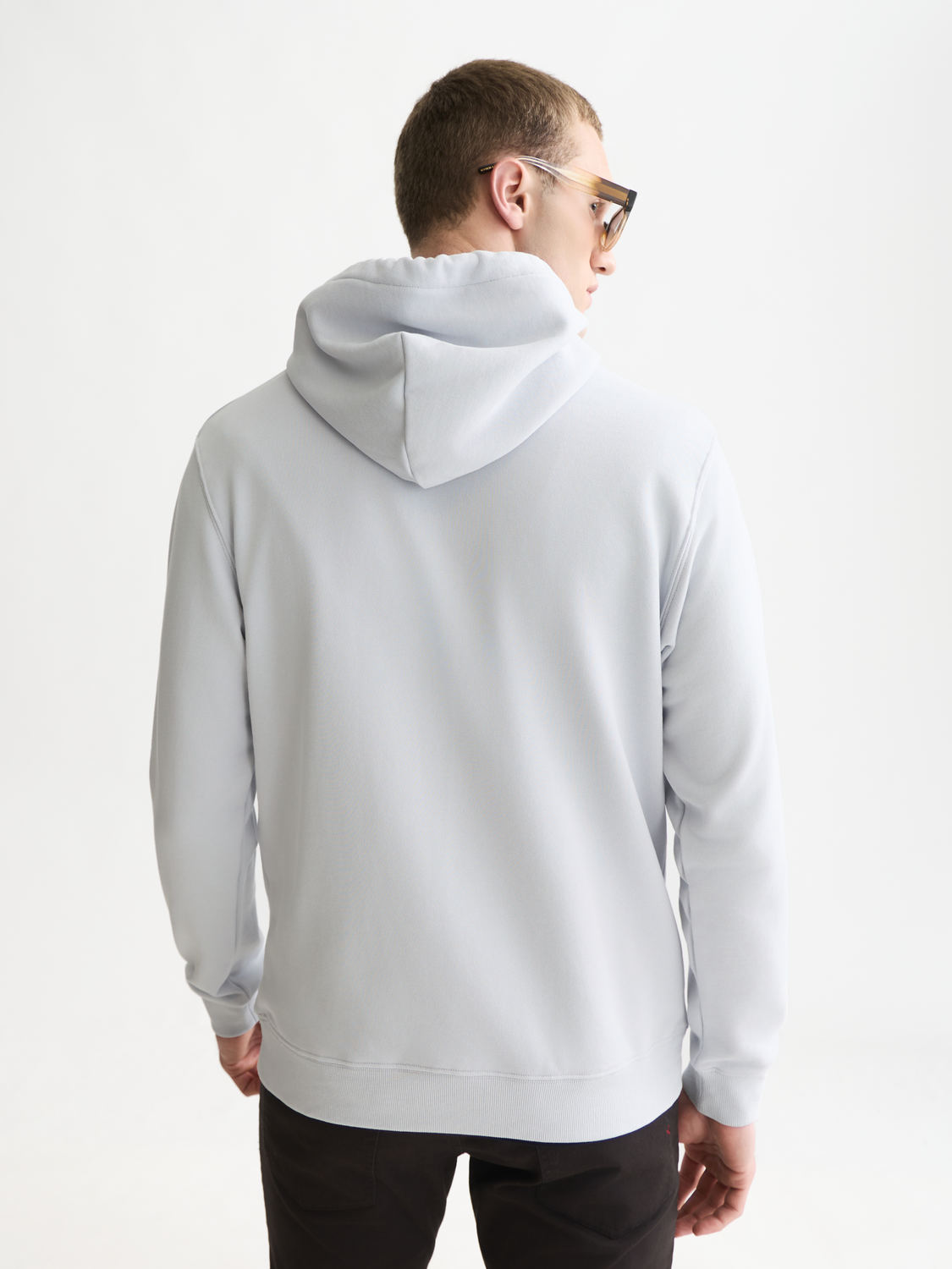Logo badge hoodie