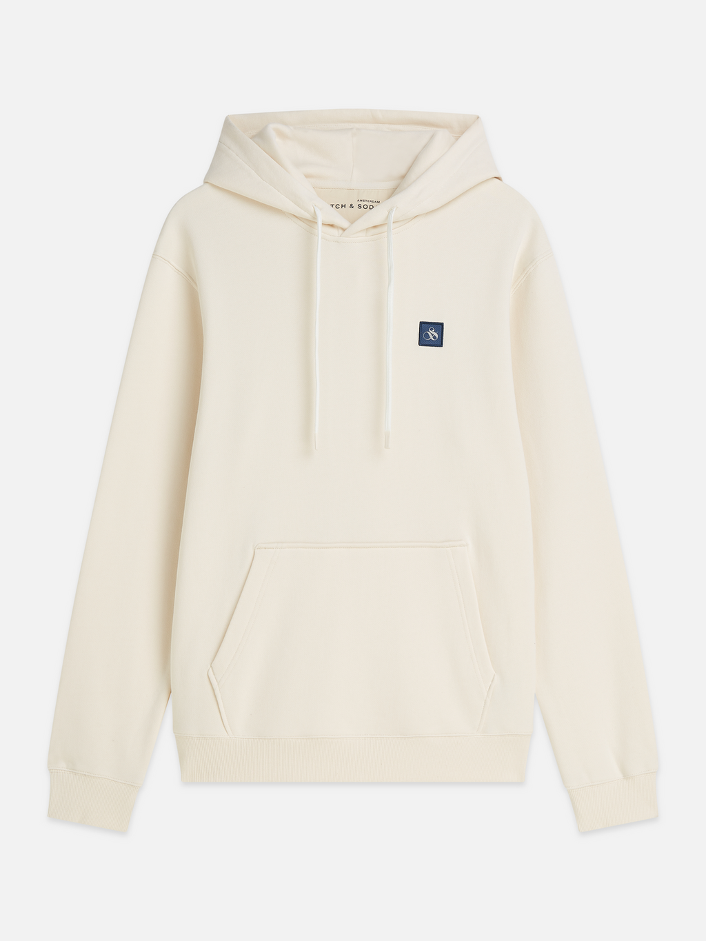 Logo Badge Cotton Hoodie