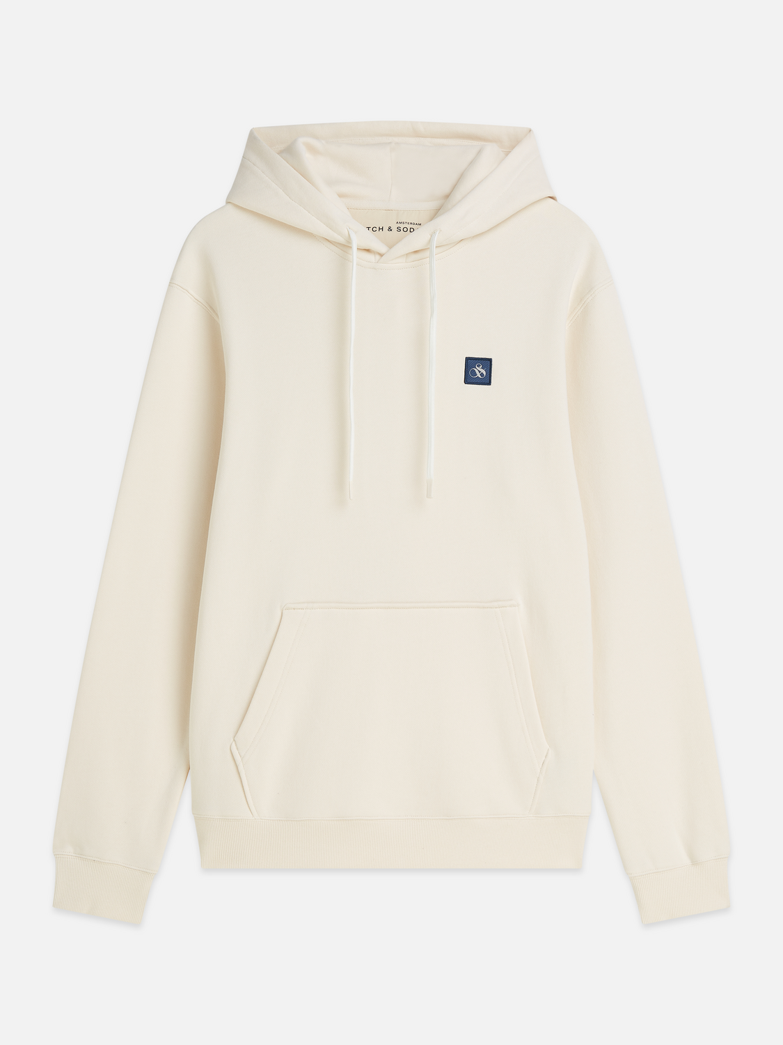 Logo Badge Cotton Hoodie