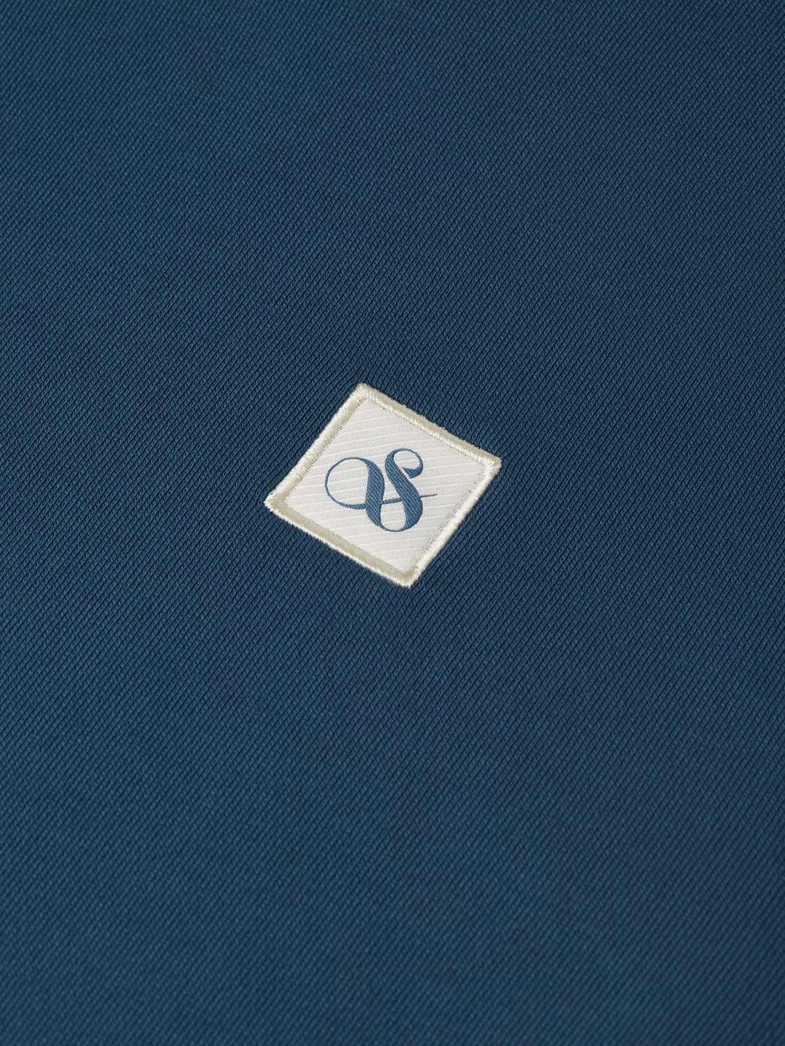 Logo Badge Cotton Hoodie