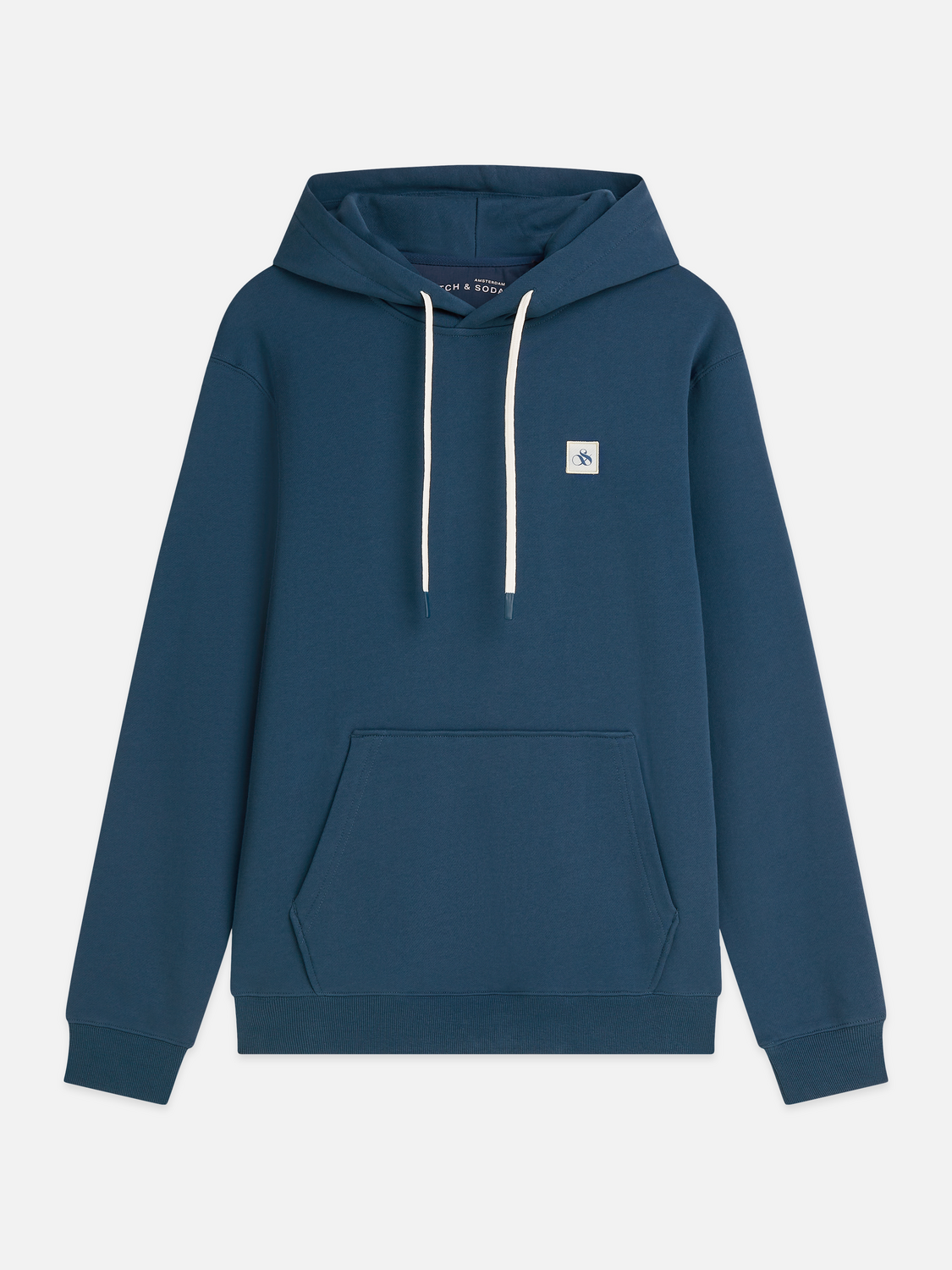 Logo Badge Cotton Hoodie